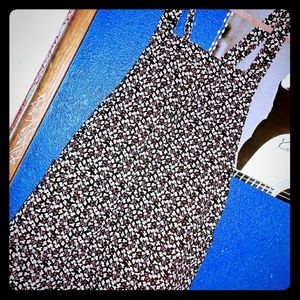 90's Floral Overalls